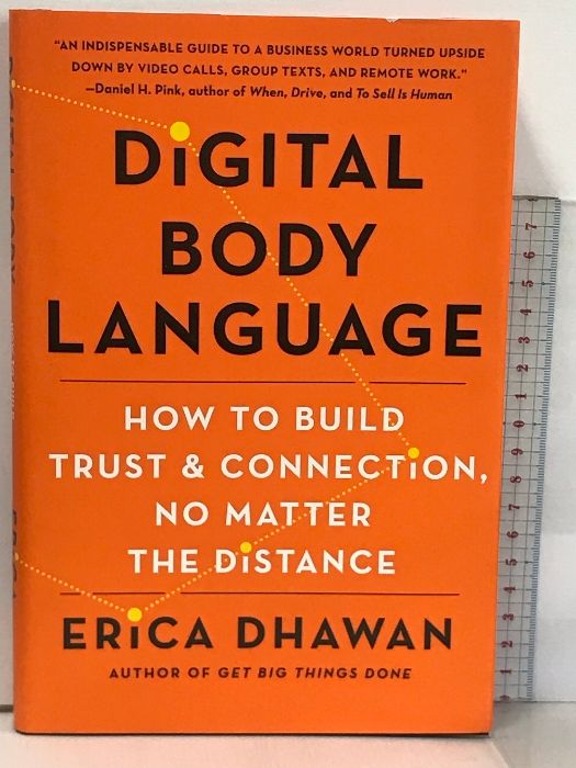 洋書 DIGITAL BODY LANGUAGE How to Build Trust  Connection， No Matter the Distance St. Martin