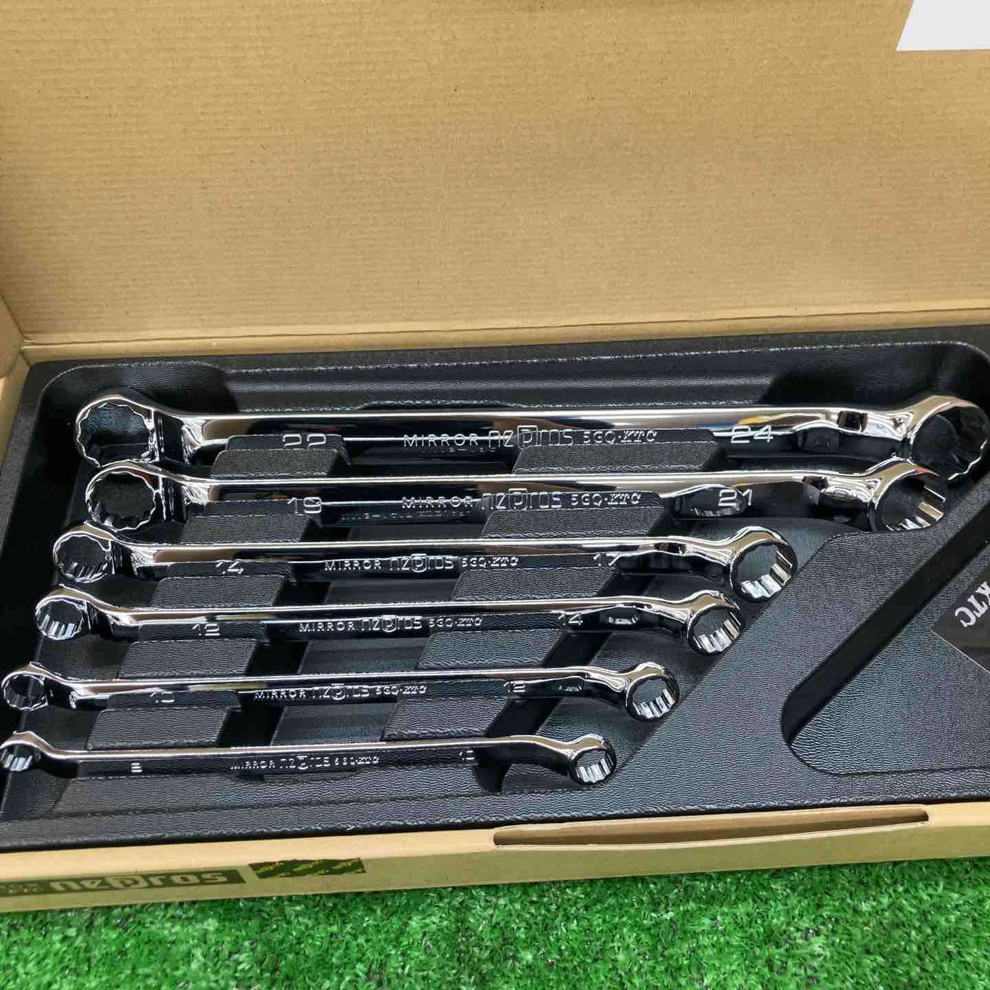 京都機械工具 KTC ネプロス nepros 45°メガネレンチセット NTM506 45°×6°めがねレンチセット 6本組 川越店 BRIGHTFACE_UK