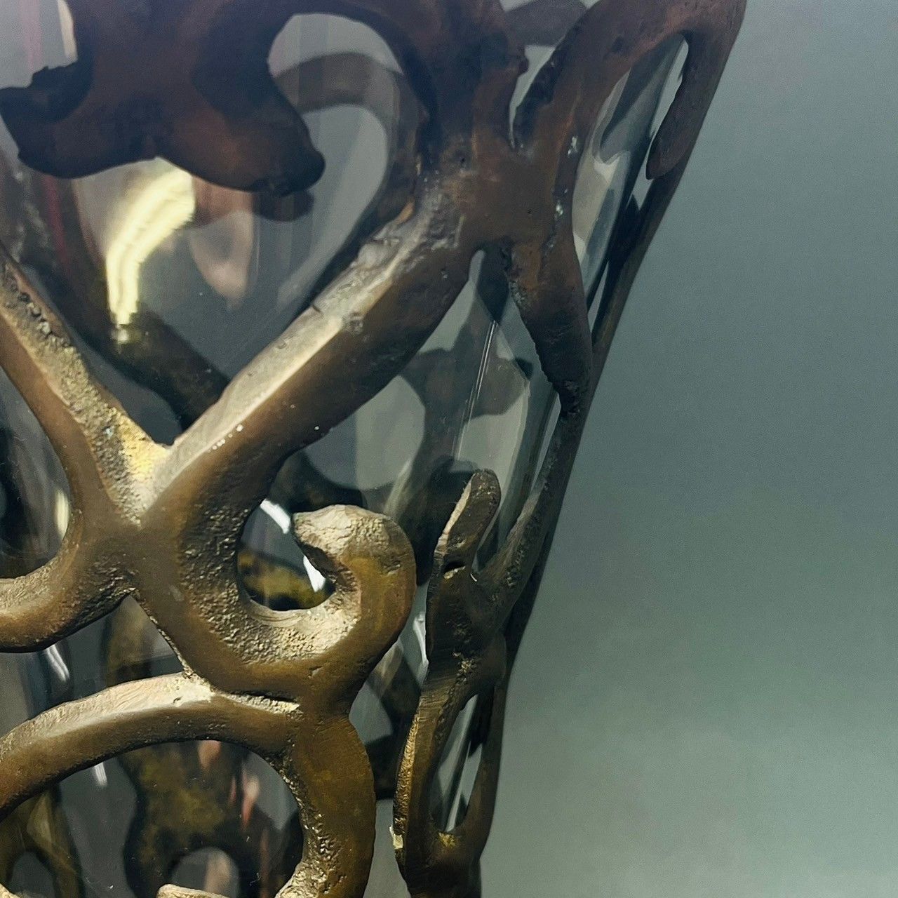 アール・ヌーヴォー様式の花瓶 アンティーク 飾物 時代物 オシャレ  