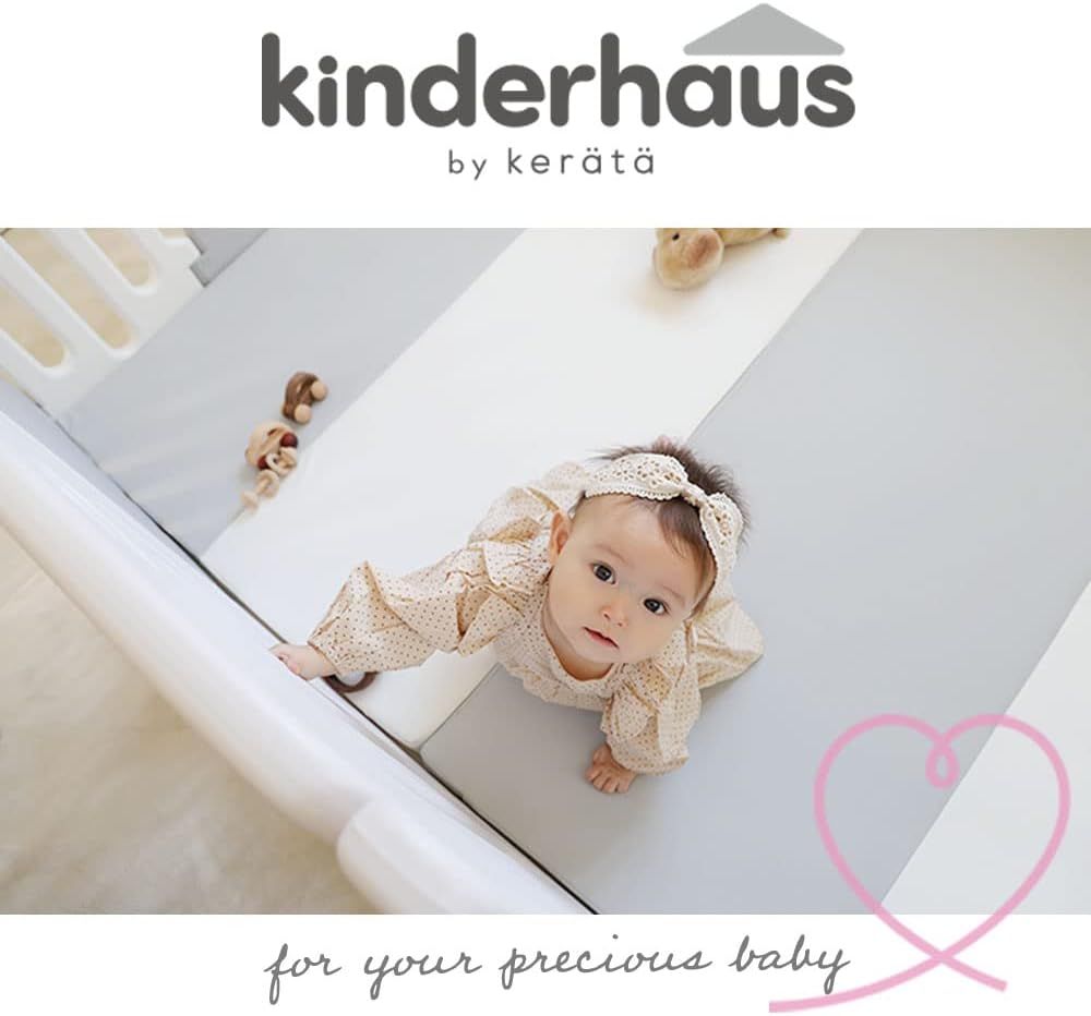 ケラッタ) ベビーサークル 赤ちゃん 組み立て簡単 形のアレンジ自在