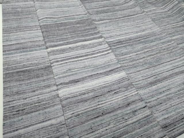 平和屋着物○上質な紬 横縞 正絹 逸品 DAAS3025ps