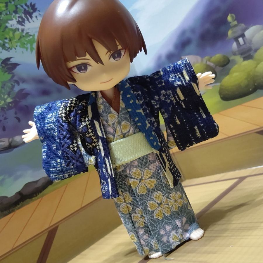 メルカリshops ハンドメイド オビツ11 ねんどろいどどーる ピコドー9 着物セット No 46
