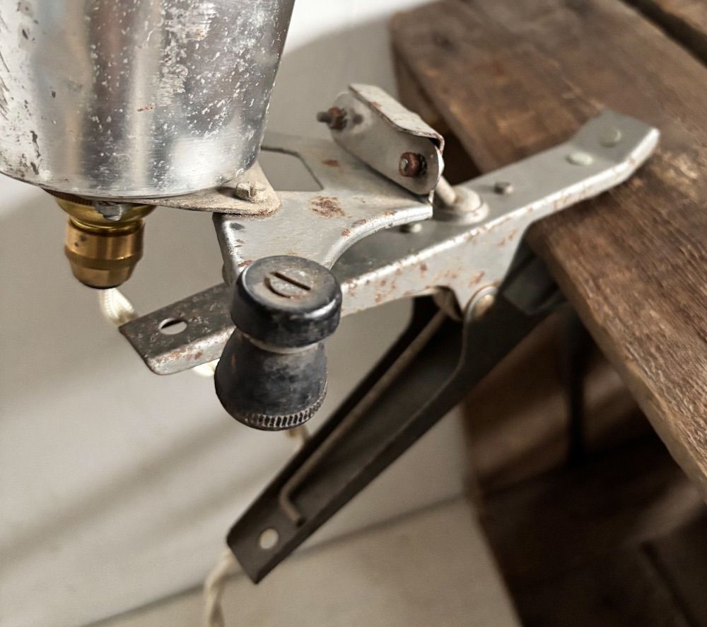 フランスアンティーククリップランプL