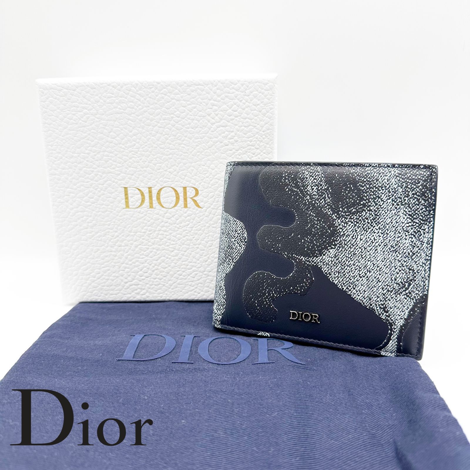月末に値下げ　新品 美品 Dior ディオ 財布 折い財布