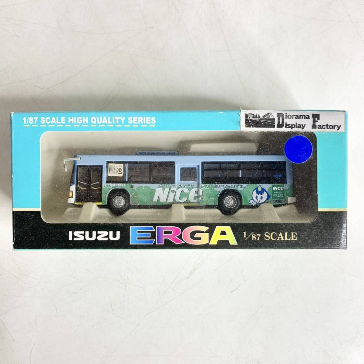 グリーンマックス 1/87 いすゞ エルガ ノンステップ NICEバス 限定品 川崎市交通局 ミニカー ISUZU ERGA 箱付 - メルカリ