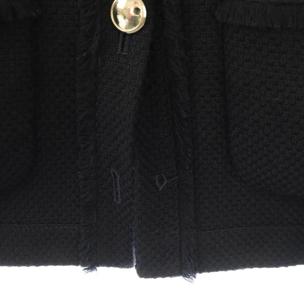 アナイ ANAYI 24AW ウールプリペラVネックロング ジャケット