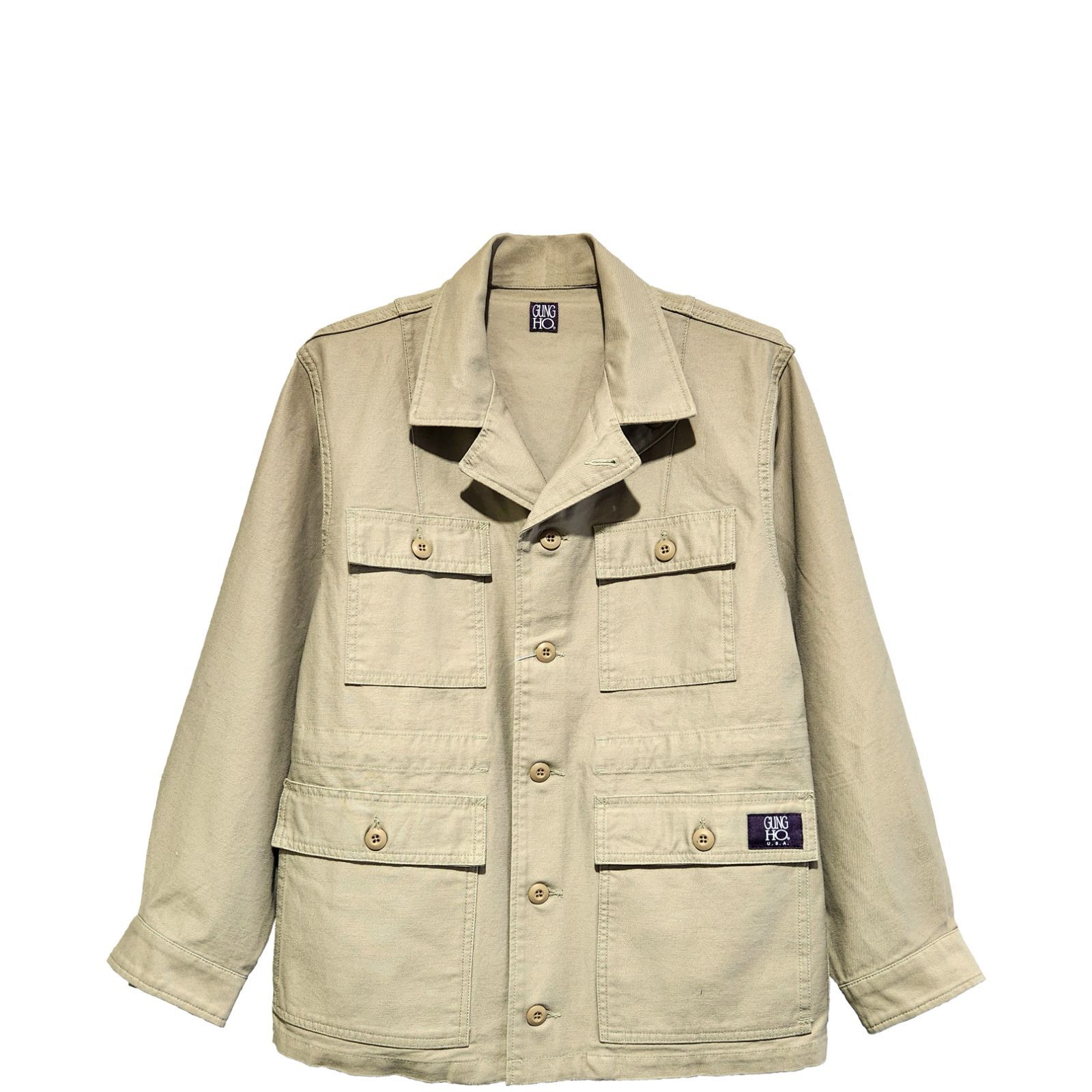 GUNG HO / OFFICER JACKET   color:KHAKI