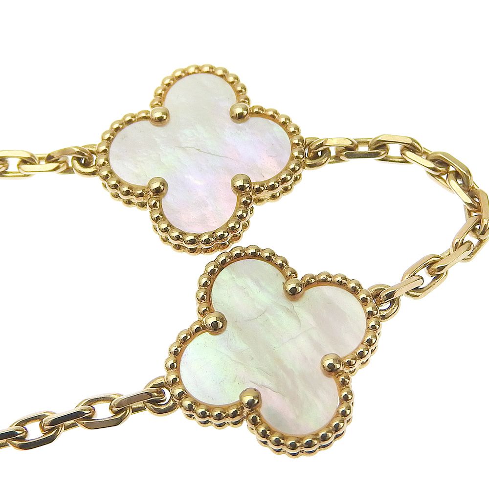 ★名作！美品ヴァンクリーフ&アーペル　ヴィンテージアルハンブラネックレス 本物保証】 超美品 ヴァンクリーフ＆アーペル VAN CLEEF & ARPELS VCA