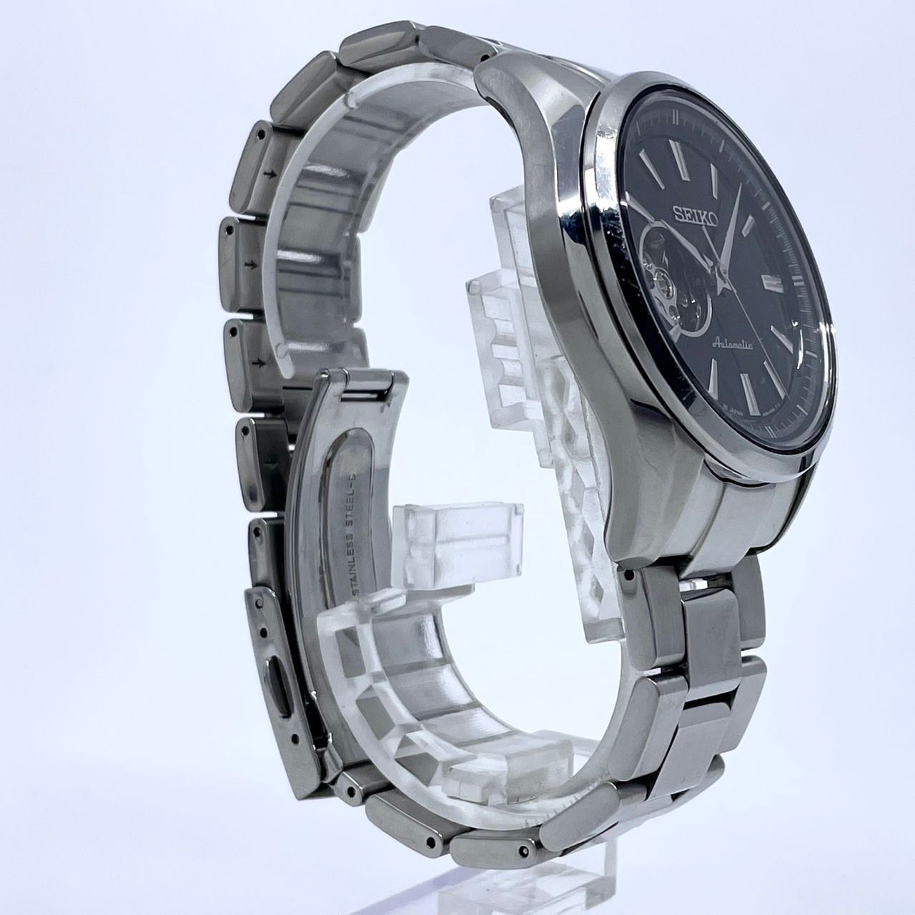 稼働品】SEIKO セイコー メンズ 腕時計 4R38-00S0 自動巻き オープン 