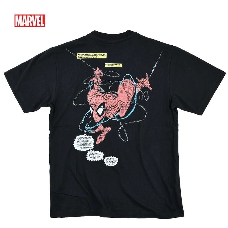 MARVEL マーベル SPIDERMAN スパイダーマン アメコミ Tシャツ メンズ 