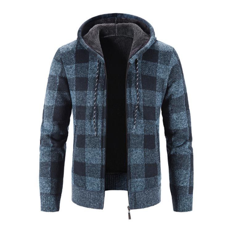 バーバリーブルーレーベル ケーブルニット パーカー カーディガン フード裏地ボア バーバリーブルーレーベル ケーブルニット パーカー