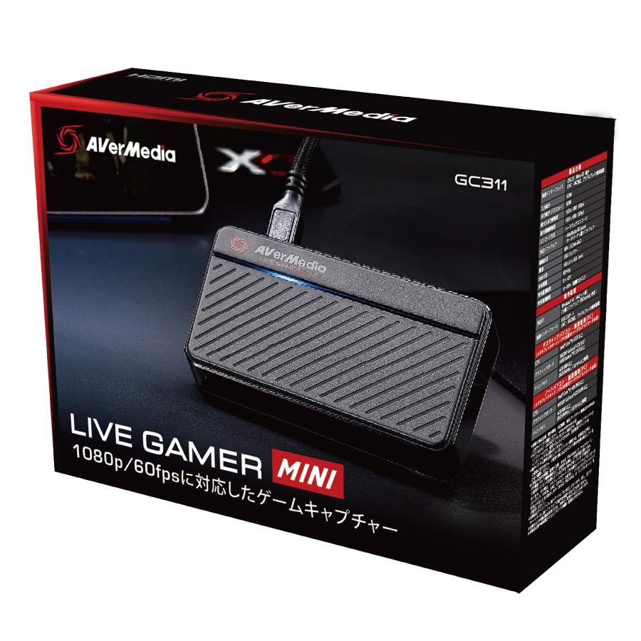 AVerMedia Live Gamer MINI ゲームキャプチャーボックス HDMI