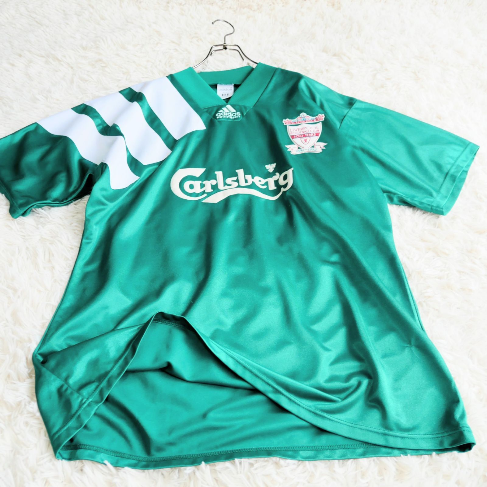 ADIDAS ×LiverpoolFC 92/93 創立100周年記念 away uniform GAME