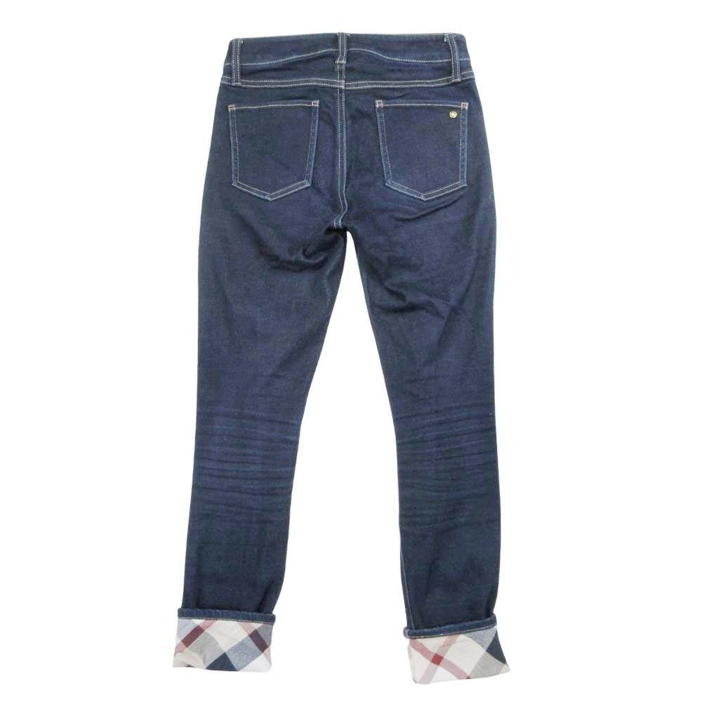 BLUE LABEL CRESTBRIDGE ダークブルーデニムパンツ BLUE LABEL CRESTBRIDGE ブルーレーベル クレストブリッジ