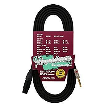 非常に良い】プロビデンス・マイクケーブル 最高 R301 1.0m CF/PH
