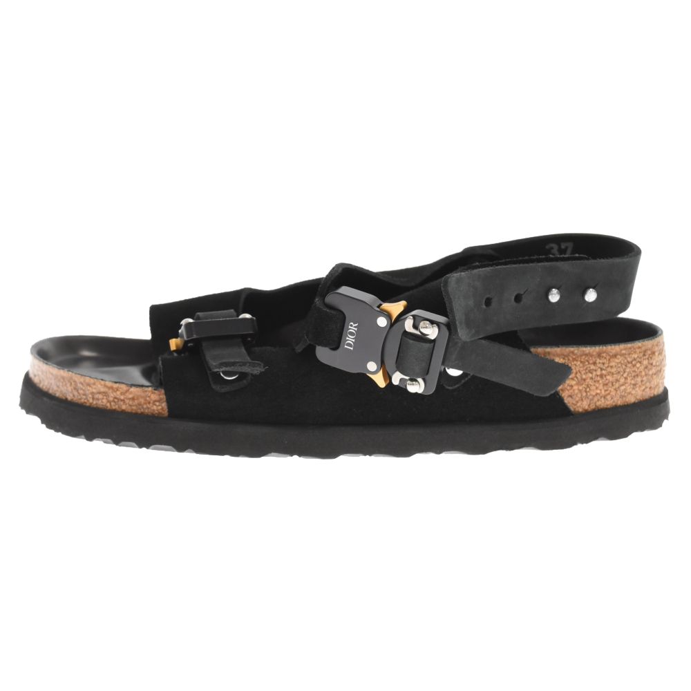 Dior by Birkenstock Milano　サンダル Dior x Birkenstock Men's Milano Dior Gray Felted Wool and