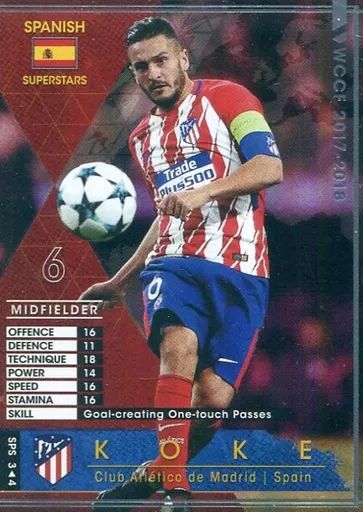 WCCF 全バージョン白黒 7000枚  バラ売り可能 中古】WCCF SPS 3/4[SPANISH SUPERSTARS]：コケ - メルカリ