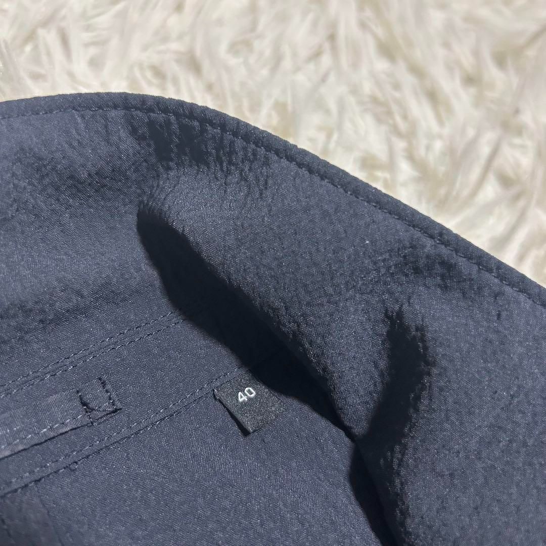 セオリー ストレッチシアサッカー スーツ セットアップ L相当 ネイビー KANDAIZUMI_COM