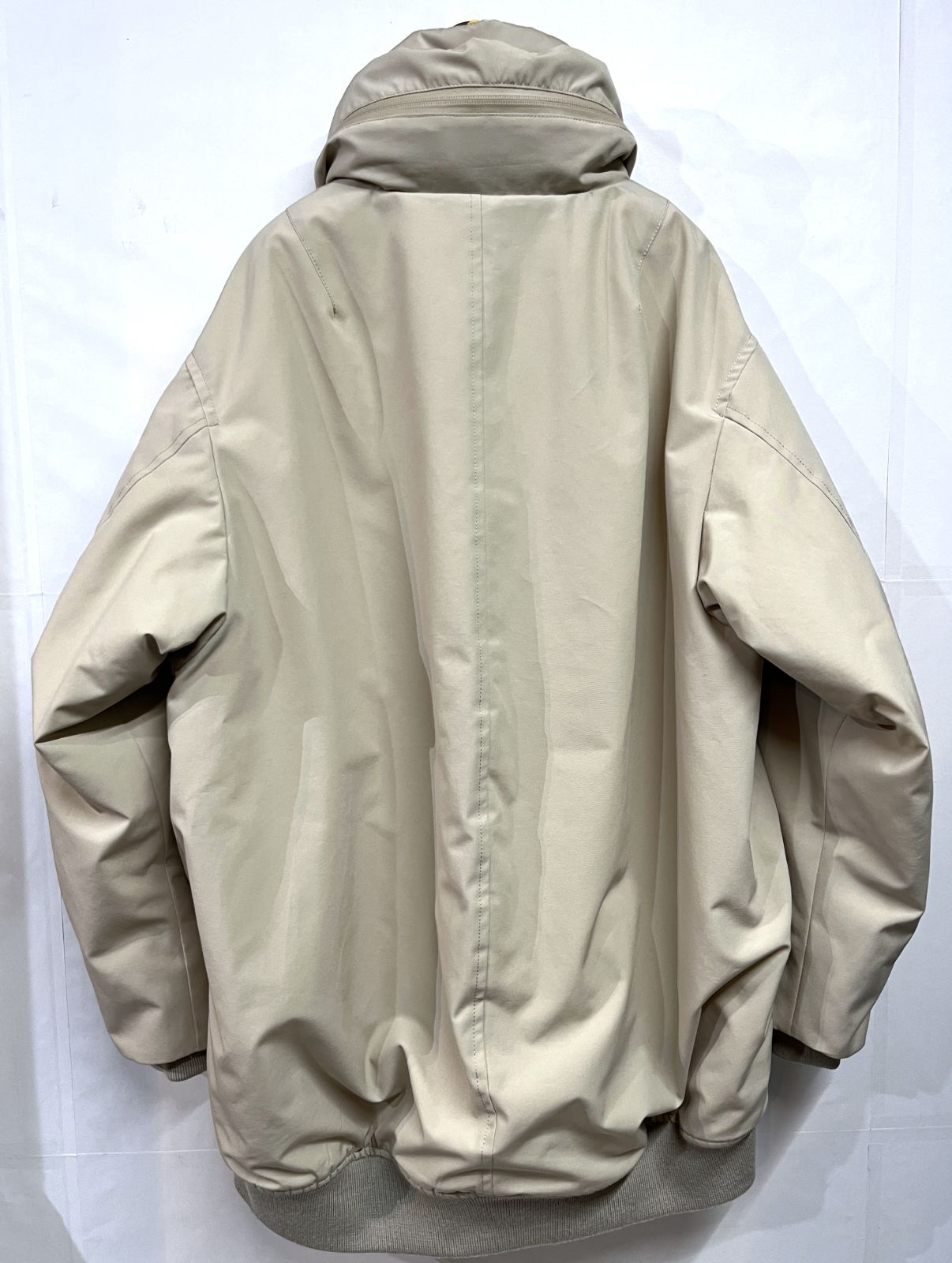 ato｜アトウ DOUBLE ZIP PADDED BLOUSON ダブルジップ フーデット 中綿 