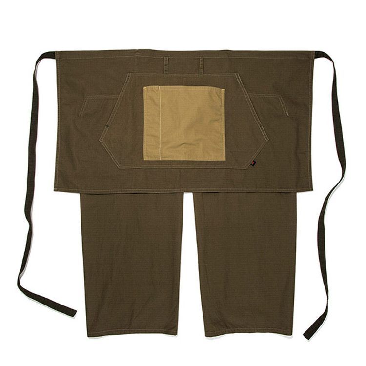 新品】2色セット パンどろぼう 保育士 エプロン ブラウン ライト