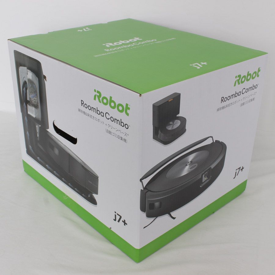 新品/未開封】iRobot ルンバ コンボ j7+ c755860 ロボット掃除機