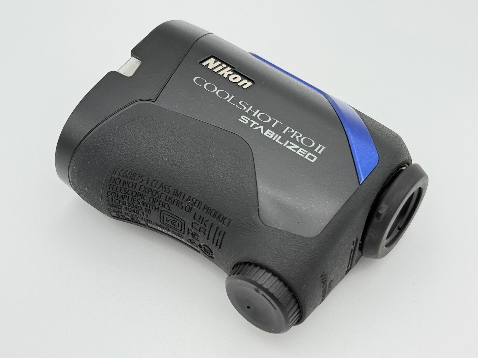 上 Nikon COOLSHOT PRO II STABILIZED BLACK ブラック ニコン クールショット PRO2 プロ2 スタビライズド ゴルフ用レーザー距離計