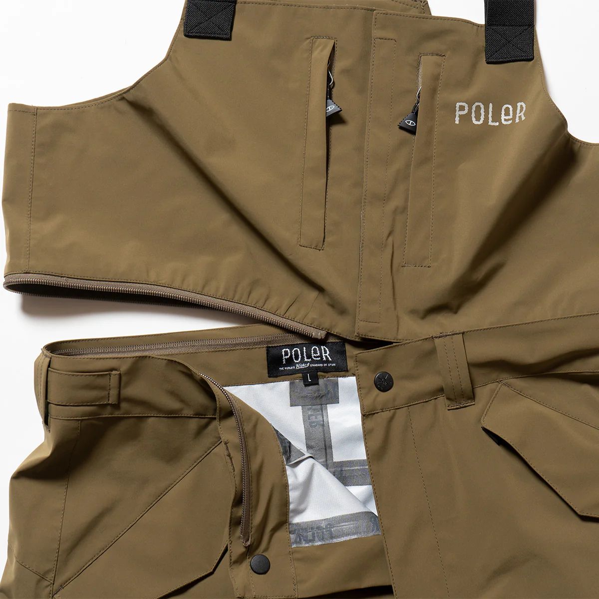 AFD × POLER ブラック上下セット サイズL 3.0L M65 STORM PROOF