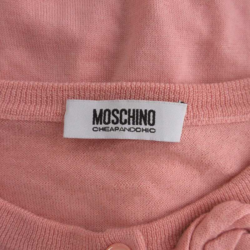 MOSCHINO CHEAPANDCHIC 花モチーフカーディガン MOSCHINO CHEAPANDCHIC 花モチーフカーディガン - メルカリ