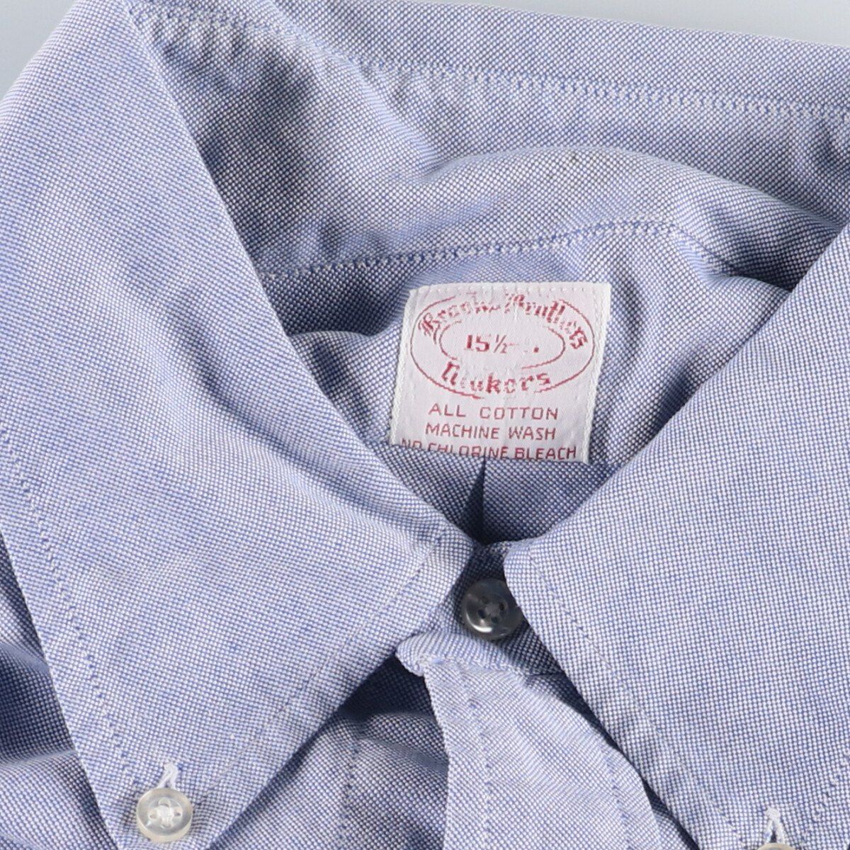 70s Brooks Brothers 6ボタン シャツ ヴィンテージ ブルックス