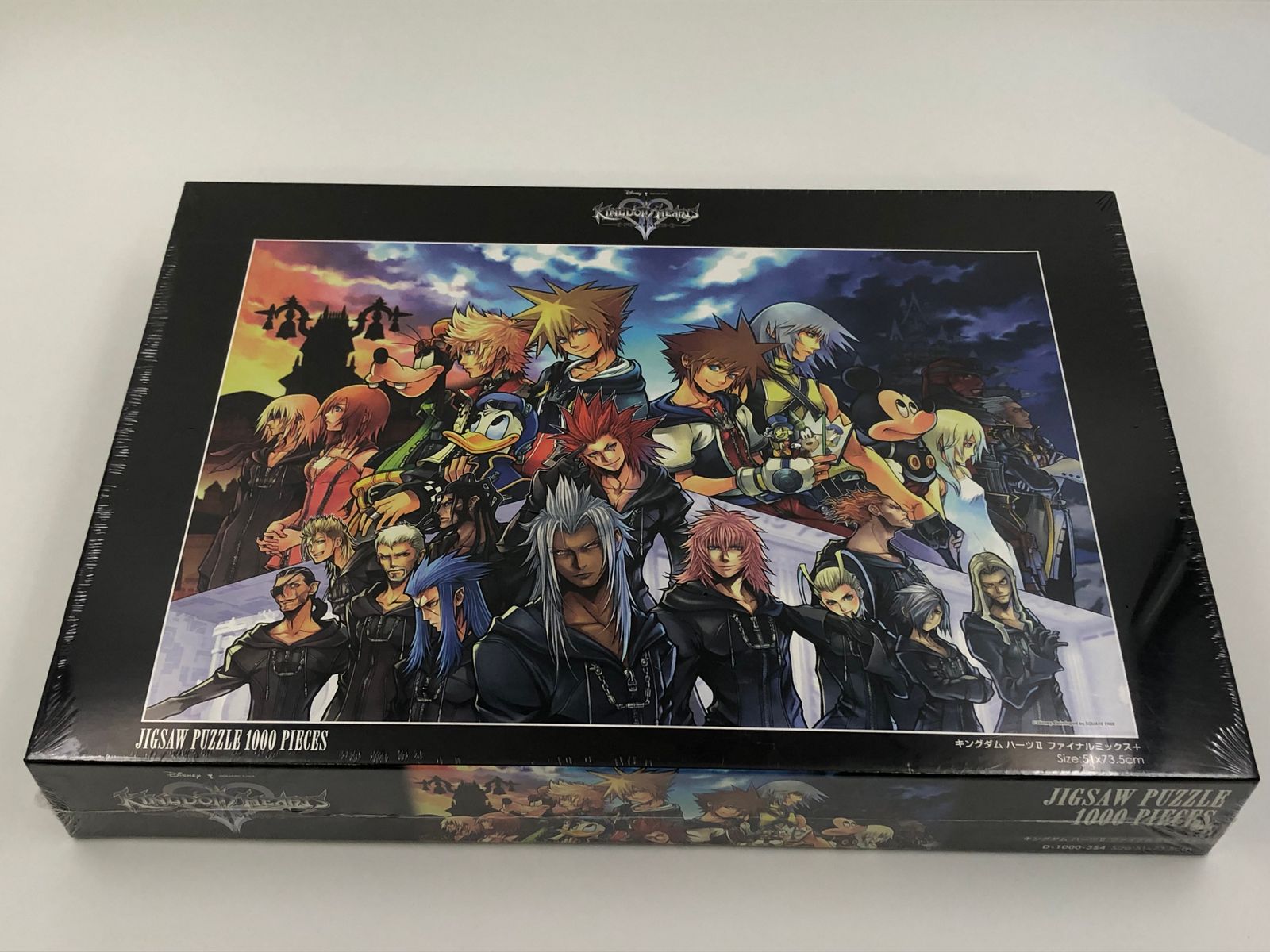 【未開封】キングダムハーツⅡ ファイナルミックス ジグソーパズル 1000ピース Amazon.co.jp: 1000ピース キングダム ハーツII ファイナル