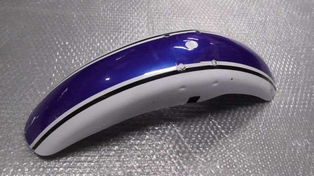 GSX400インパルス GK79A の フロントフェンダー 傷 歪み 1761099802