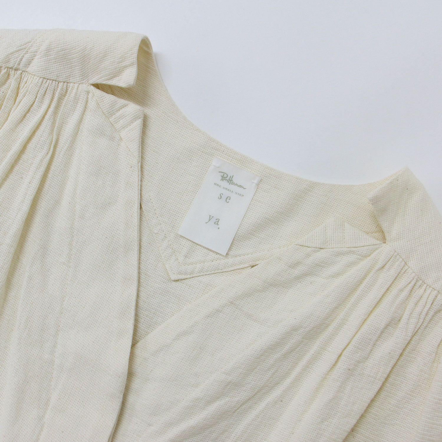 美品 seya. セヤ Ron Herman ブラウス オフホワイト FREE WAGAMI 