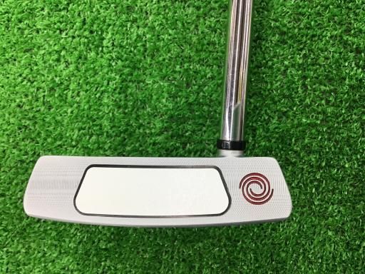 【値下げ】PH5_MONOCHROME WHITE J 中古】ホワイトホット OG #7 パター (オデッセイ) ホワイト
