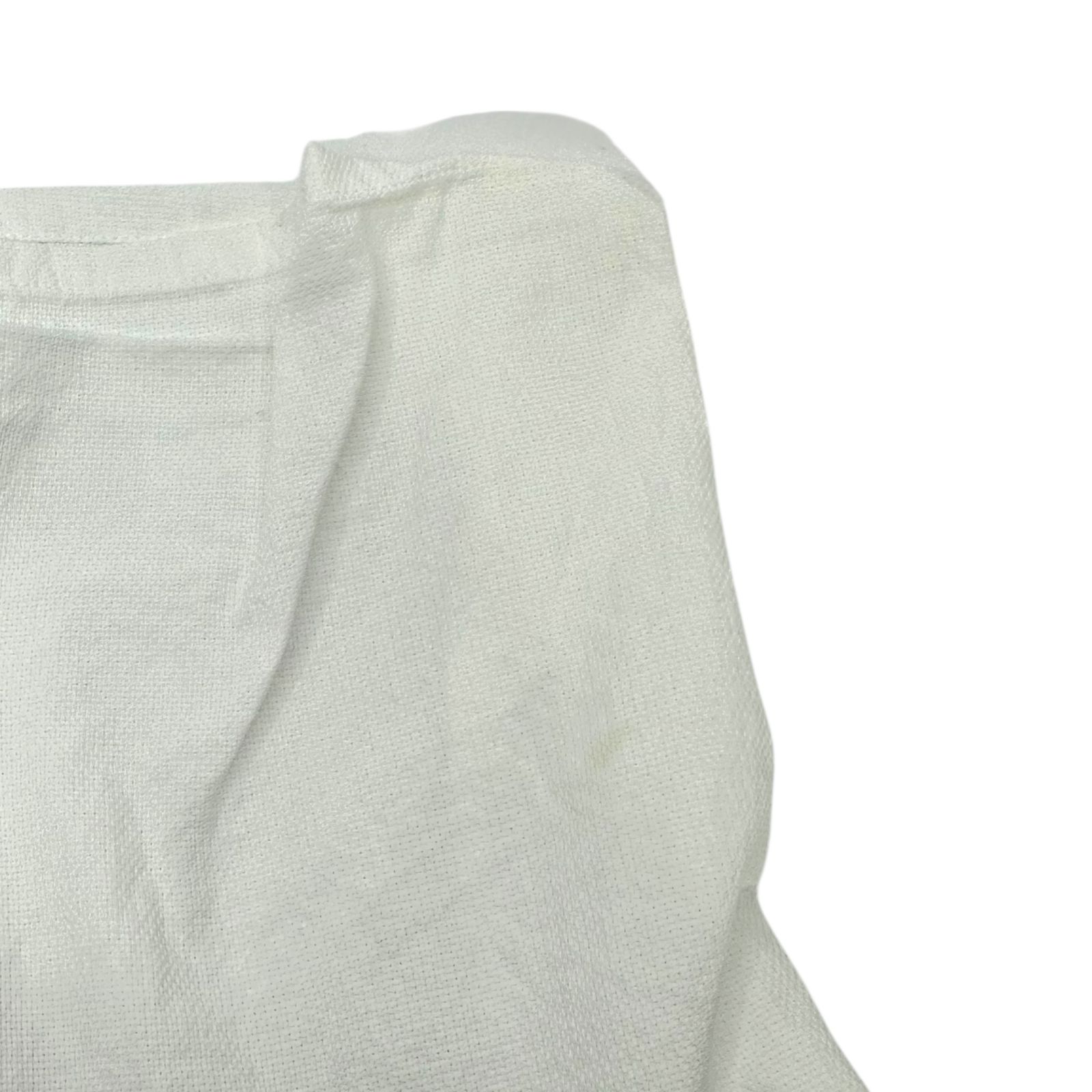新品未使用　イッセイミヤケ　プルオーバー　アイボリー　サイズ2 ISSEY MIYAKE(イッセイミヤケ) High neck half sleeve pullover