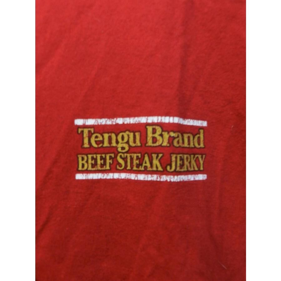 ユニクロ テング ビーフジャーキー Tシャツ L 天狗 TENGU 企業 コラボ - メルカリ