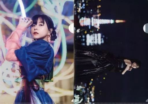 中古】クリアファイル 水瀬いのり A4クリアファイル2枚セット B