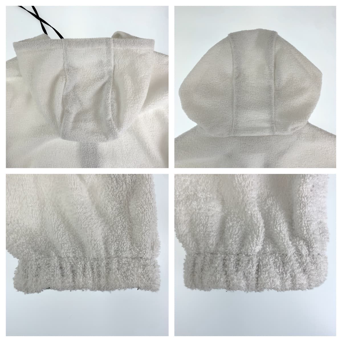 美品 PRADA プラダ テリークロス ジャケット サイズ48 ホワイト 白