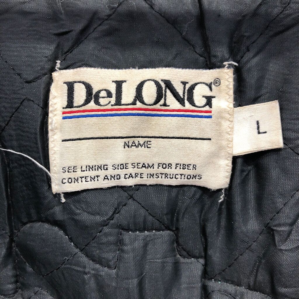 90年代 DeLONG デロング ウール スタジアムジャケット スタジャン