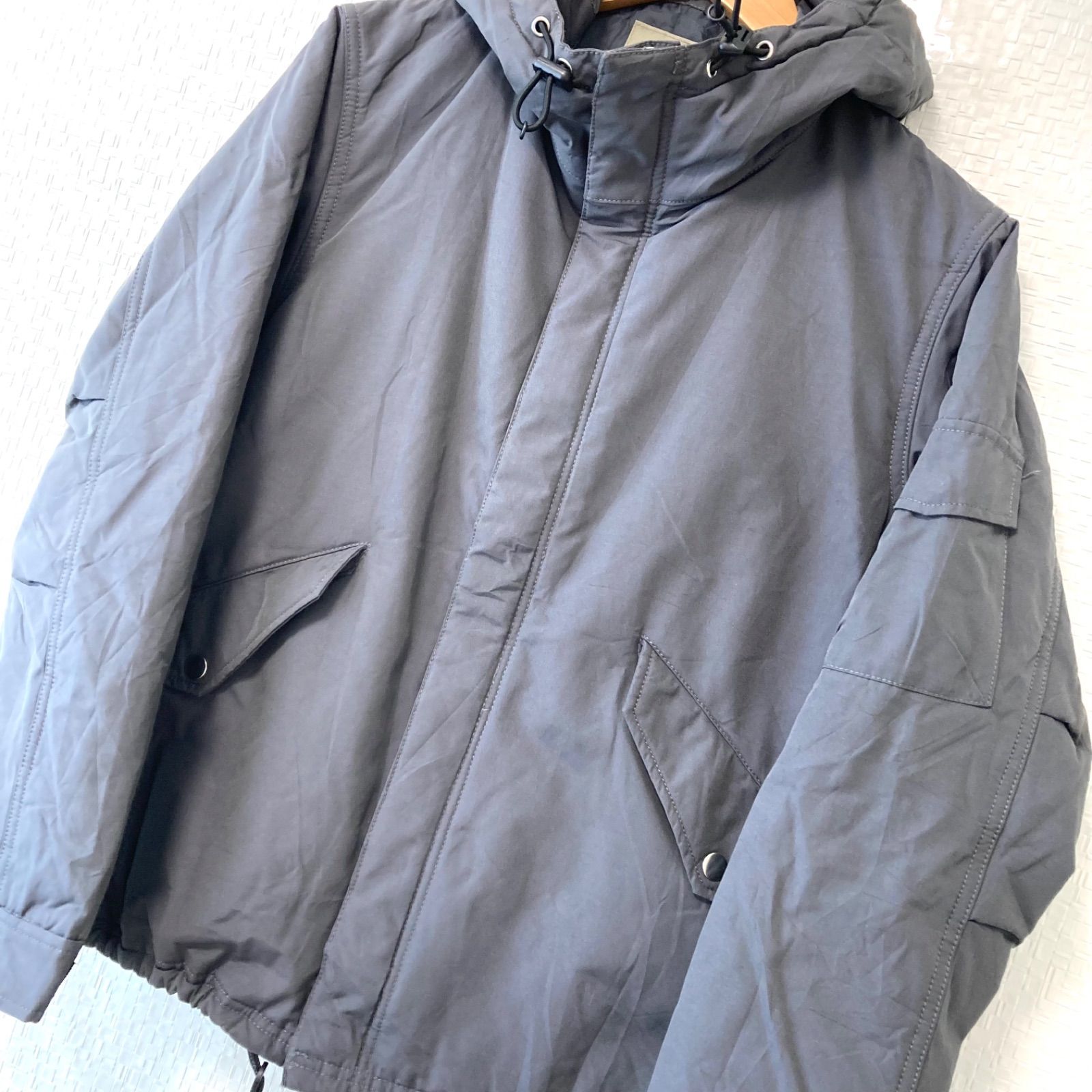 ナノユニバースあったかジャンパー Amazon.co.jp: [ナノ・ユニバース] 中綿ブルゾン F エクリュ