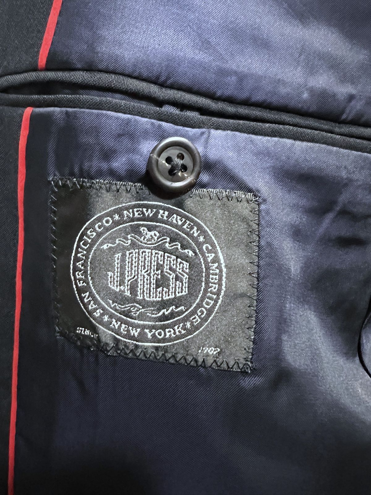 J.PRESS 金釦 濃紺 ブレザー A4 165/C90/W78 紺ブレ ジェイ