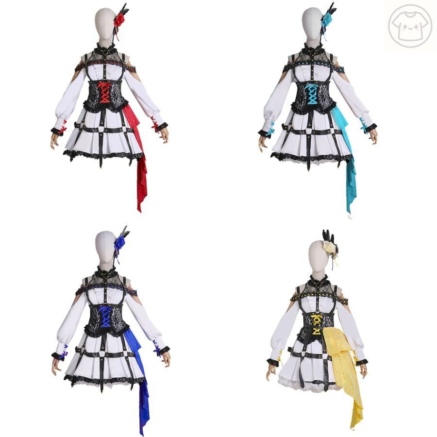プロジェクトセカイ カラフルステージ 暁山瑞希 東雲絵名 朝比奈まふゆ 宵崎奏 風 コスプレ衣装 イベント 演出服 変装 二次会
