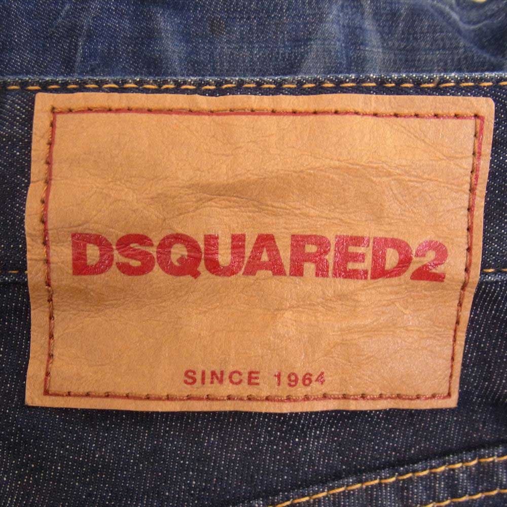 DSQUARED2 ディースクエアード S76LA0002 ダメージ加工 ペイント