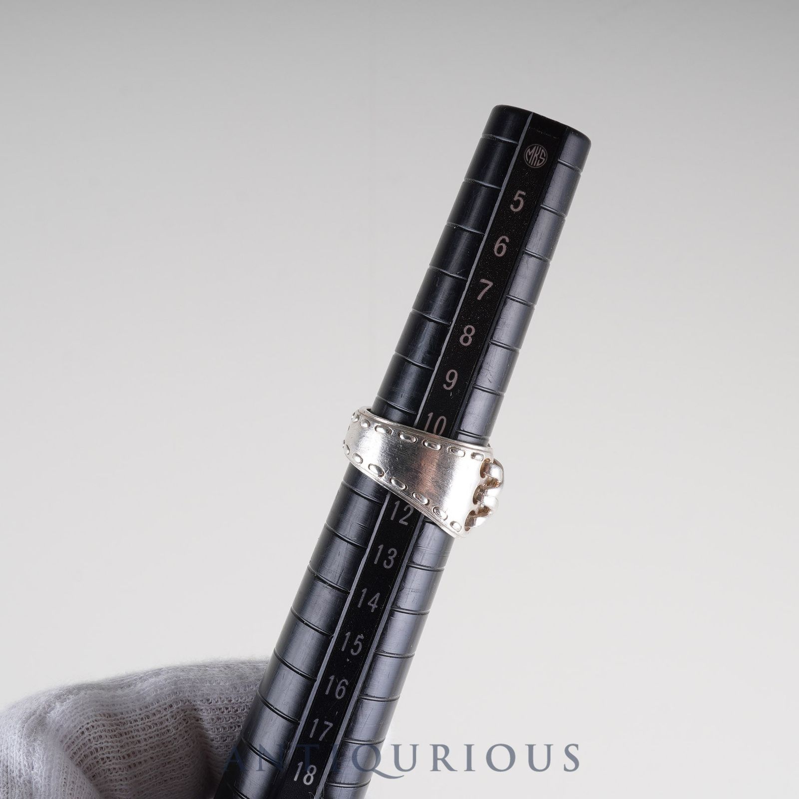 エルメス リング メキシコ コルセット ダブル SV925 #52 HERMES リング