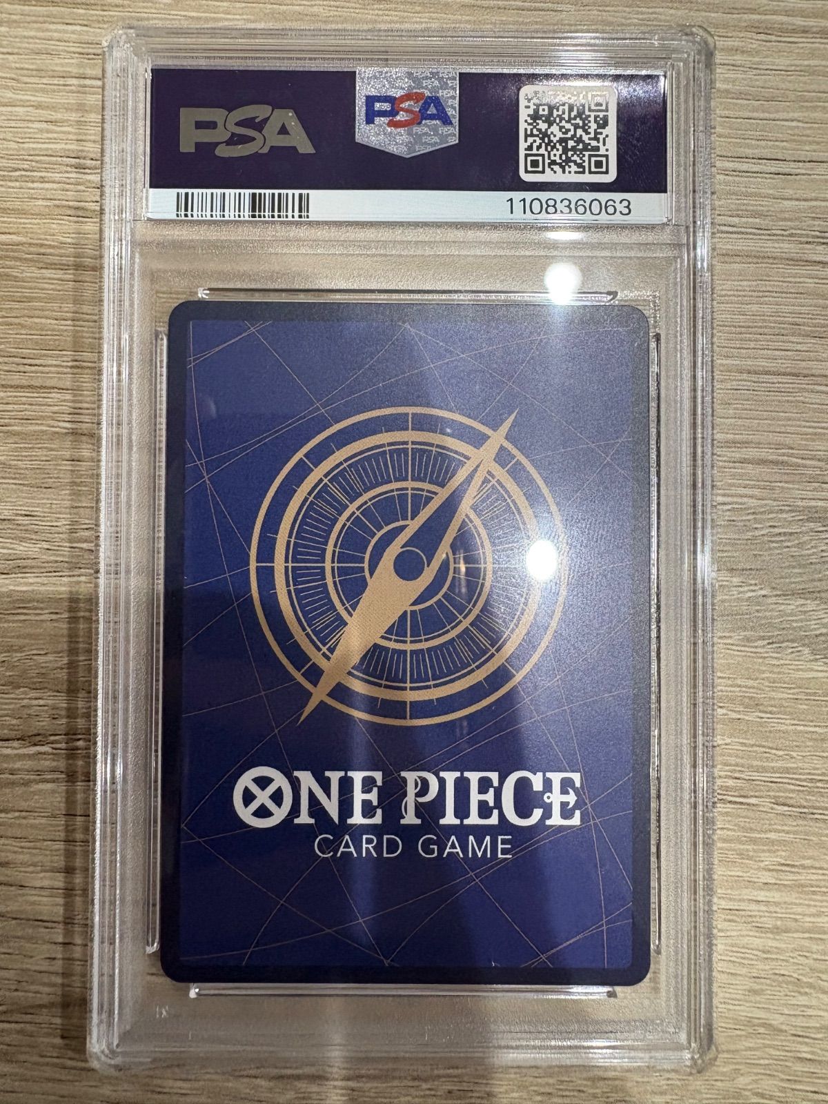 ワンピースカード　ナミ　コミパラ　PSA10 PSA10】ナミ(スーパーパラレル/R☆){赤}〈OP01-016〉[プレミアム