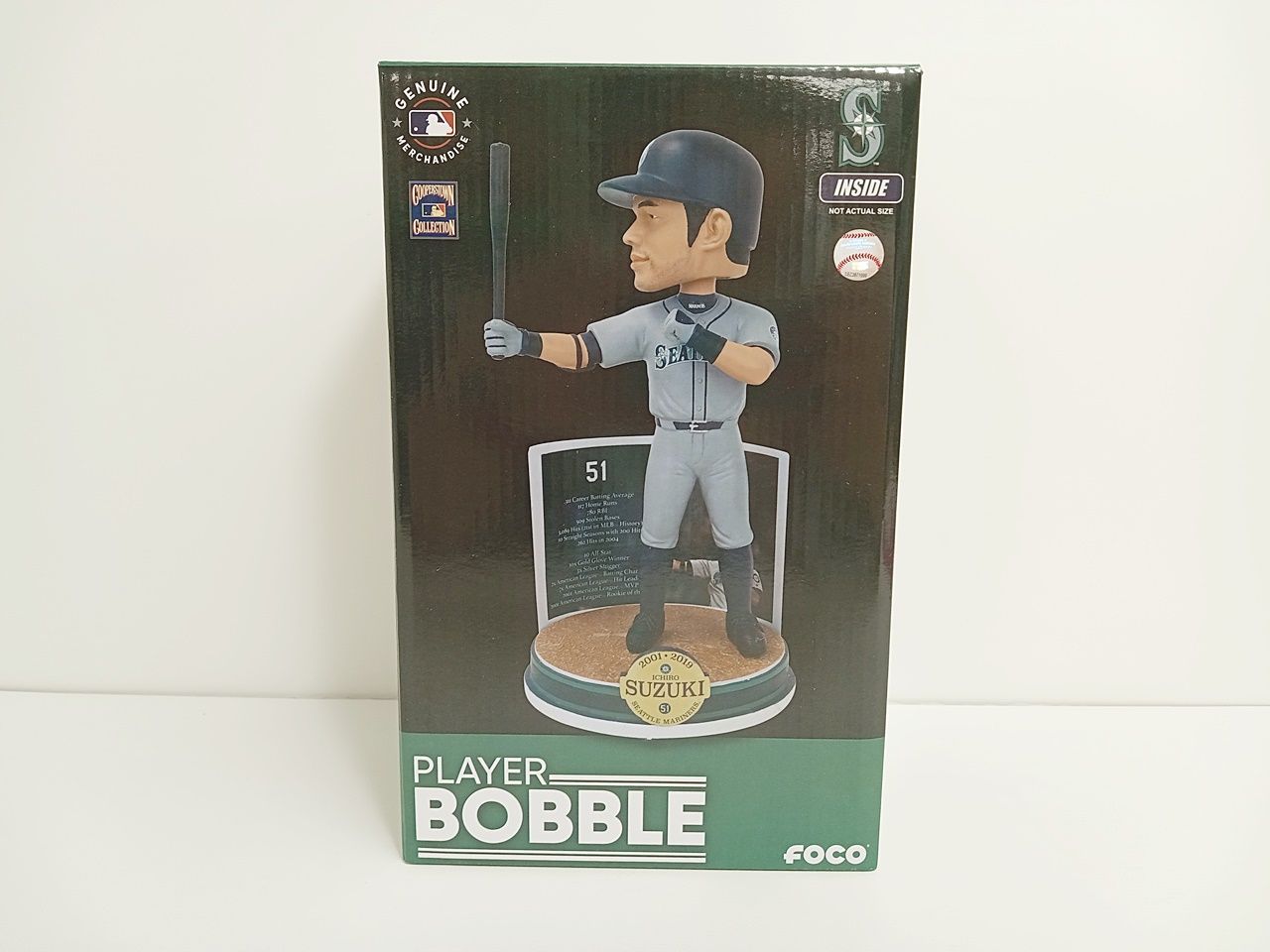 PLAYER BOBBLE ICHIRO(イチロー） Ichiro Suzuki Seattle Mariners Area 51 Bobblehead MLB