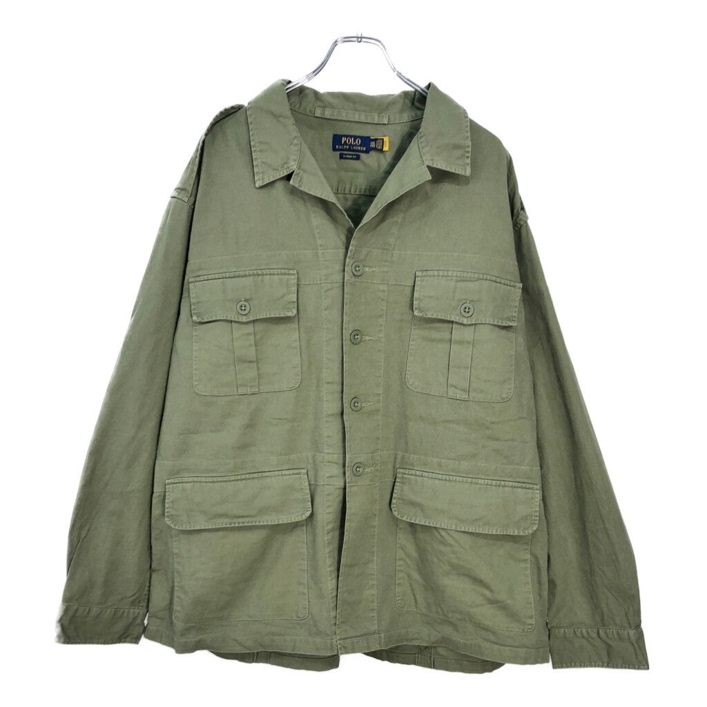 Polo by Ralph Lauren ポロ ラルフローレン サファリジャケット 大きい 