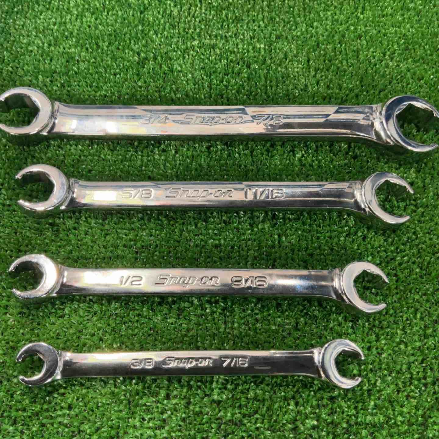 スナップオン Snap-on ダブルエンド フ ナット レンチ インチ 4本セット RXFS1214B 1618B 2025B 2428B 草加店