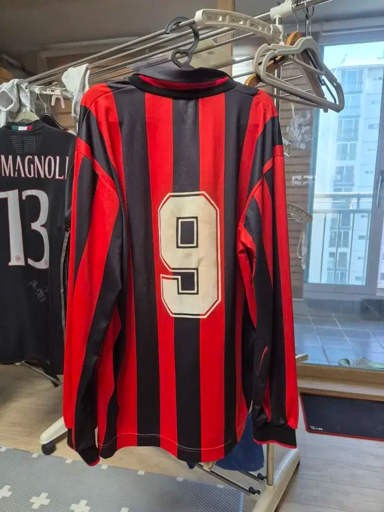 ジャージナンバー・世界10枚限定】ファン・バステン ACミラン サッカー