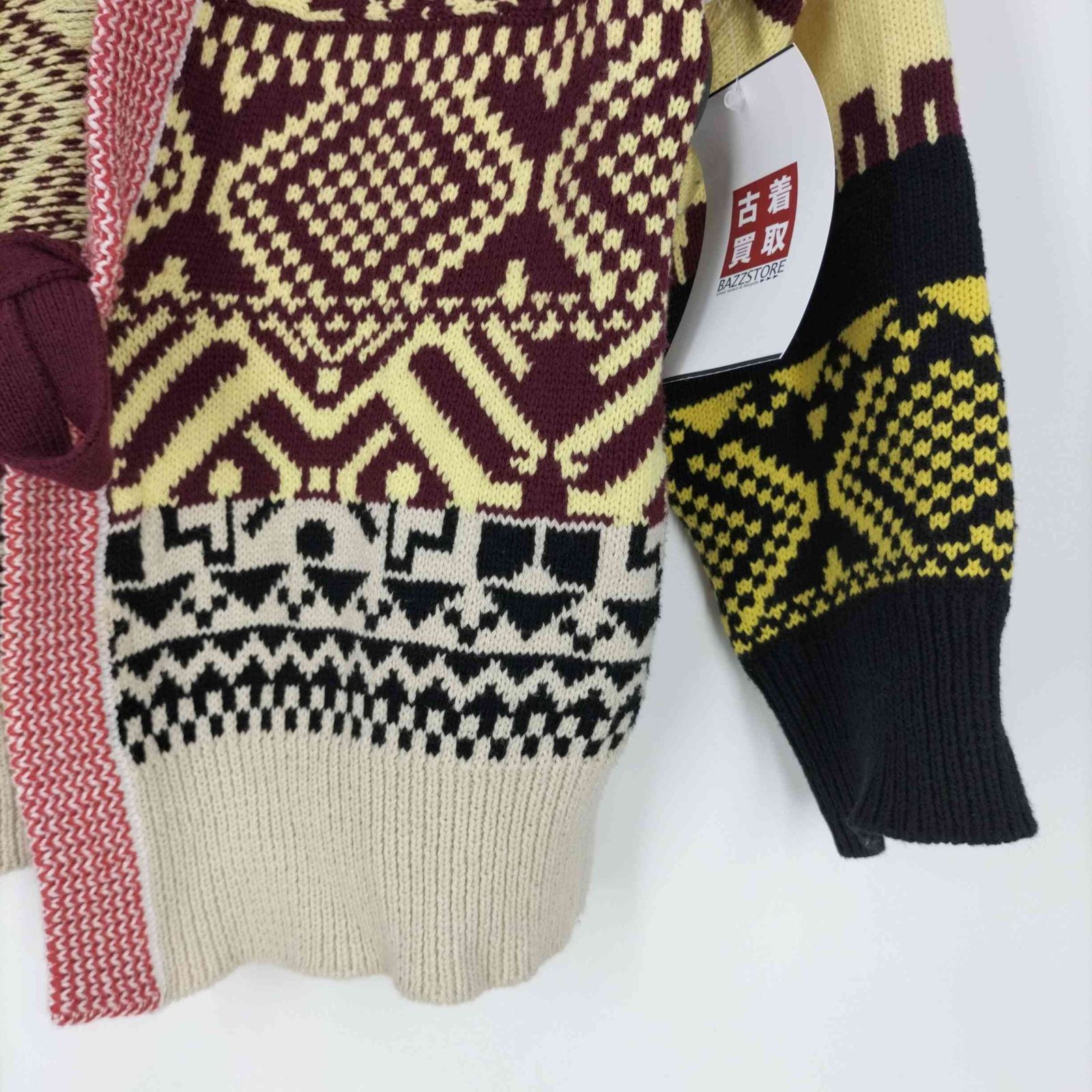 トーガプルラ TOGA PULLA Jacquard knit cardigan 2WAY ジャガード