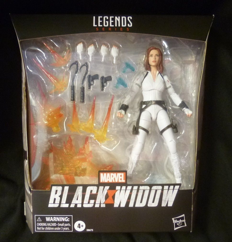 HASBRO (ACTION FIGURE) BLACK WIDOW BLACK WIDOW (白スーツ) 6インチ